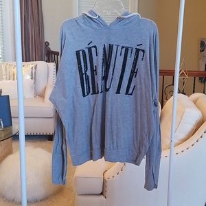 🎀 Grey Sparkle Sweatshirt